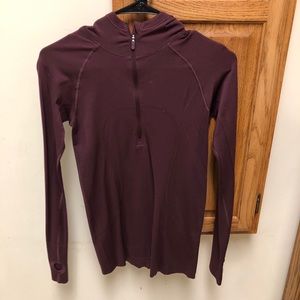 lulu quarter zip